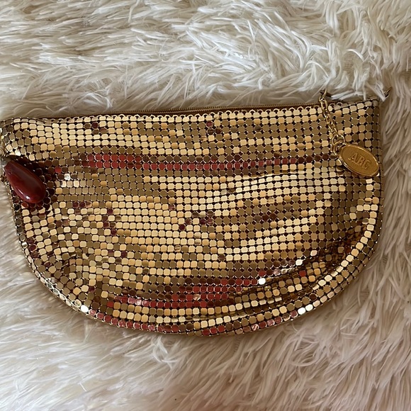 Bags Vintage 8s Gold Metal Clutche Purse Poshmark